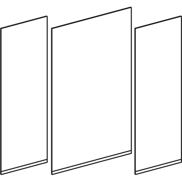 Geberit Set Türen für Option Plus (3 St.) Spiegelschrank, Breite 120 cm Geberit Set Türen für Option Plus (3 St.) Spiegelschrank, Breite 120 cm