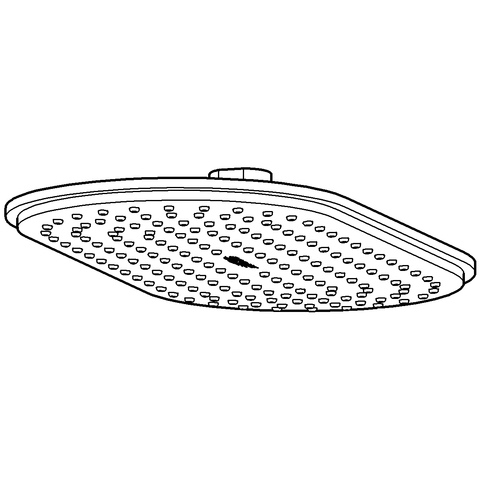 GROHE Kopfbrause Rainshower Veris 300 27470 300 x 150 mm chrom