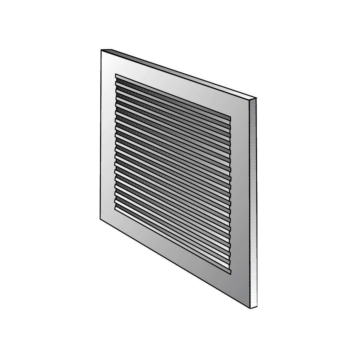 Helios LG 1525 b Wetterschutzgitter 150X250 braun
