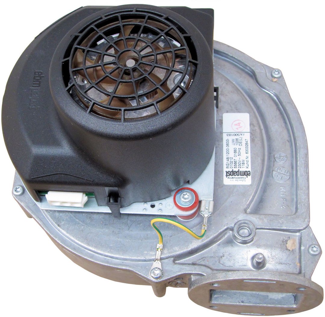 BOSCH Ersatzteil TTNR: 8718585754 Verbrennungsluftgebläse RG148 V4 everp BOSCH Ersatzteil TTNR: 8718585754 Verbrennungsluftgebläse RG148 V4 everp