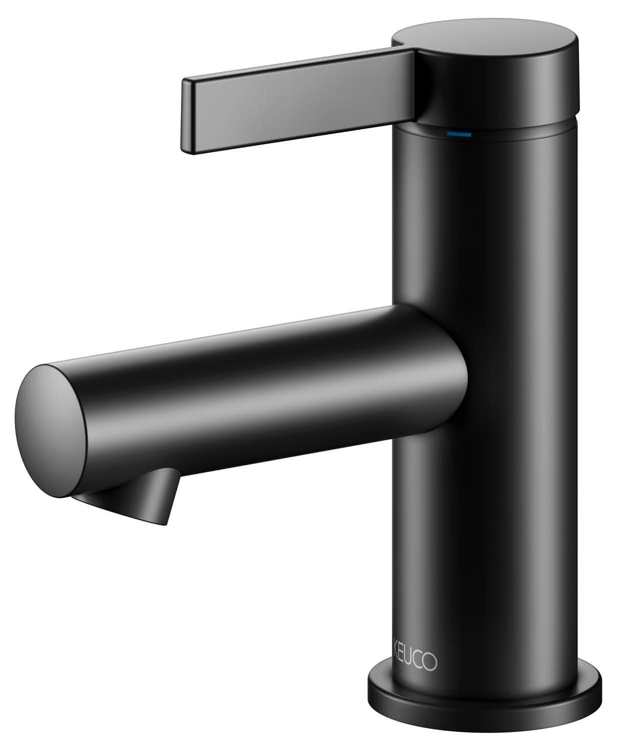 KEUCO EHM-WT-Mischer 60 IXMO 59504 o.Zug.-Ablgrt. Pure, Rosette r/e sw