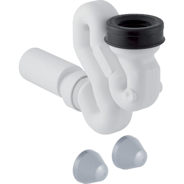 Geberit Schneckengeruchsverschluss für Urinal mit Montagezubehör d50 Abgang horizontal Geberit Schneckengeruchsverschluss für Urinal mit Montagezubehör d50 Abgang horizontal