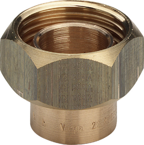 Viega Verschraubung 94384G konischdichtend in 12mm x G1/2 Rotguss