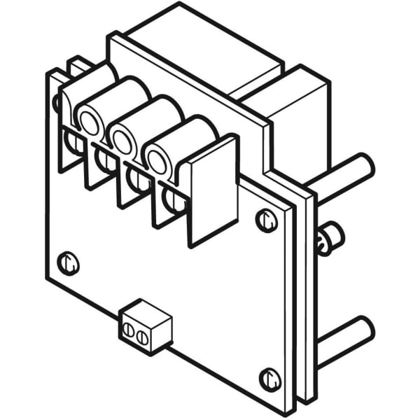 Geberit Leiterplatte Print bestückt