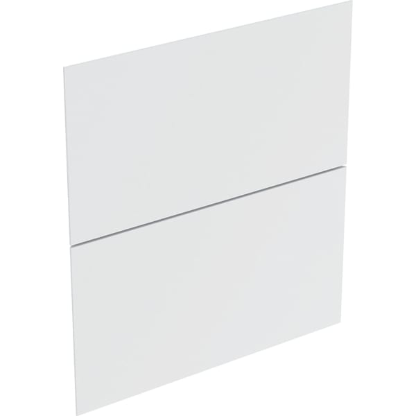 Geberit Set Schubl.-Frt für ONE Seitenschrank zwei Schubl., B:45cm, weiß matt