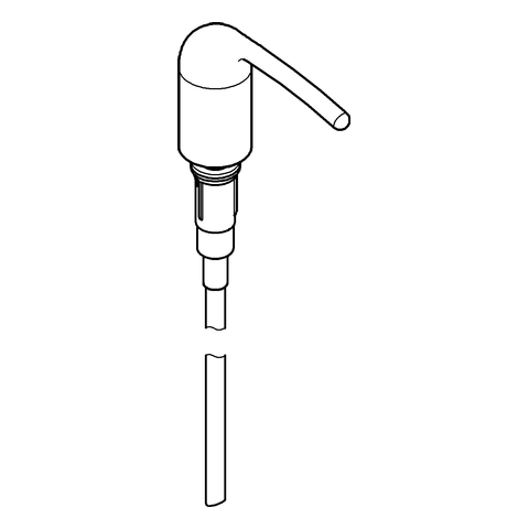 GROHE Pumpvorrichtung 48171 chrom