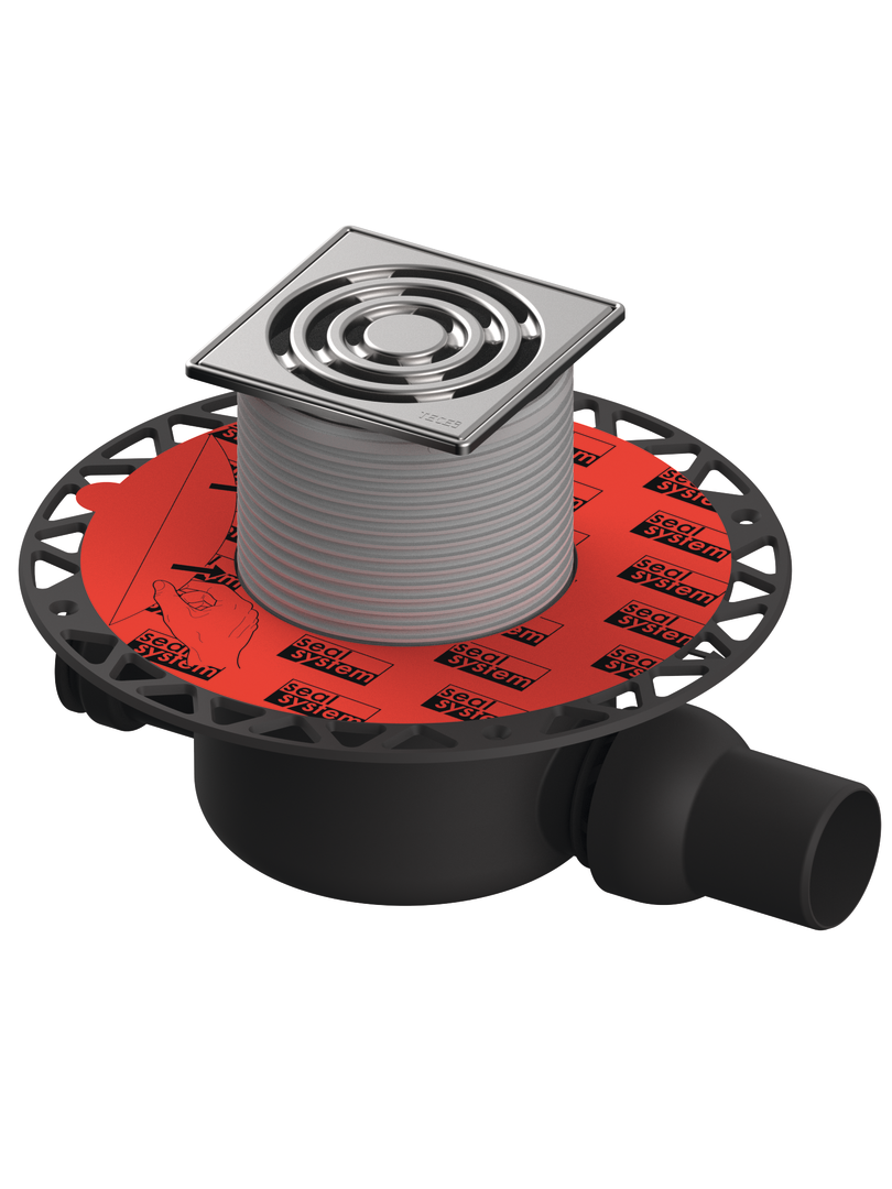 TECEdrainpoint S 122 Ablaufset Norm Seal System Univ. fl. Edelst. Rostrahmen TECEdrainpoint S 122 Ablaufset Norm Seal System Univ. fl. Edelst. Rostrahmen