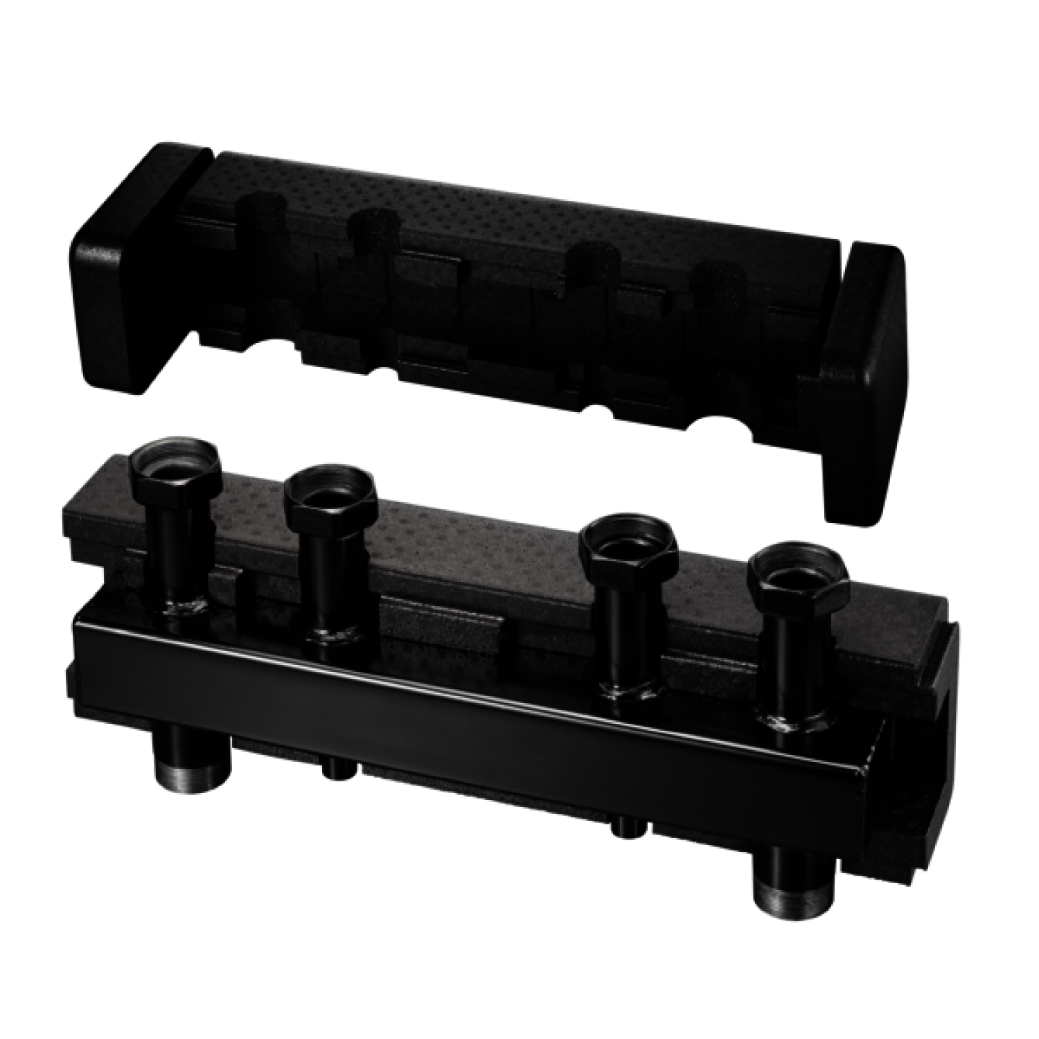 OVENTROP-Verteilerbalken für Regumat DN 32, für 3 Heizkreise, Stahl