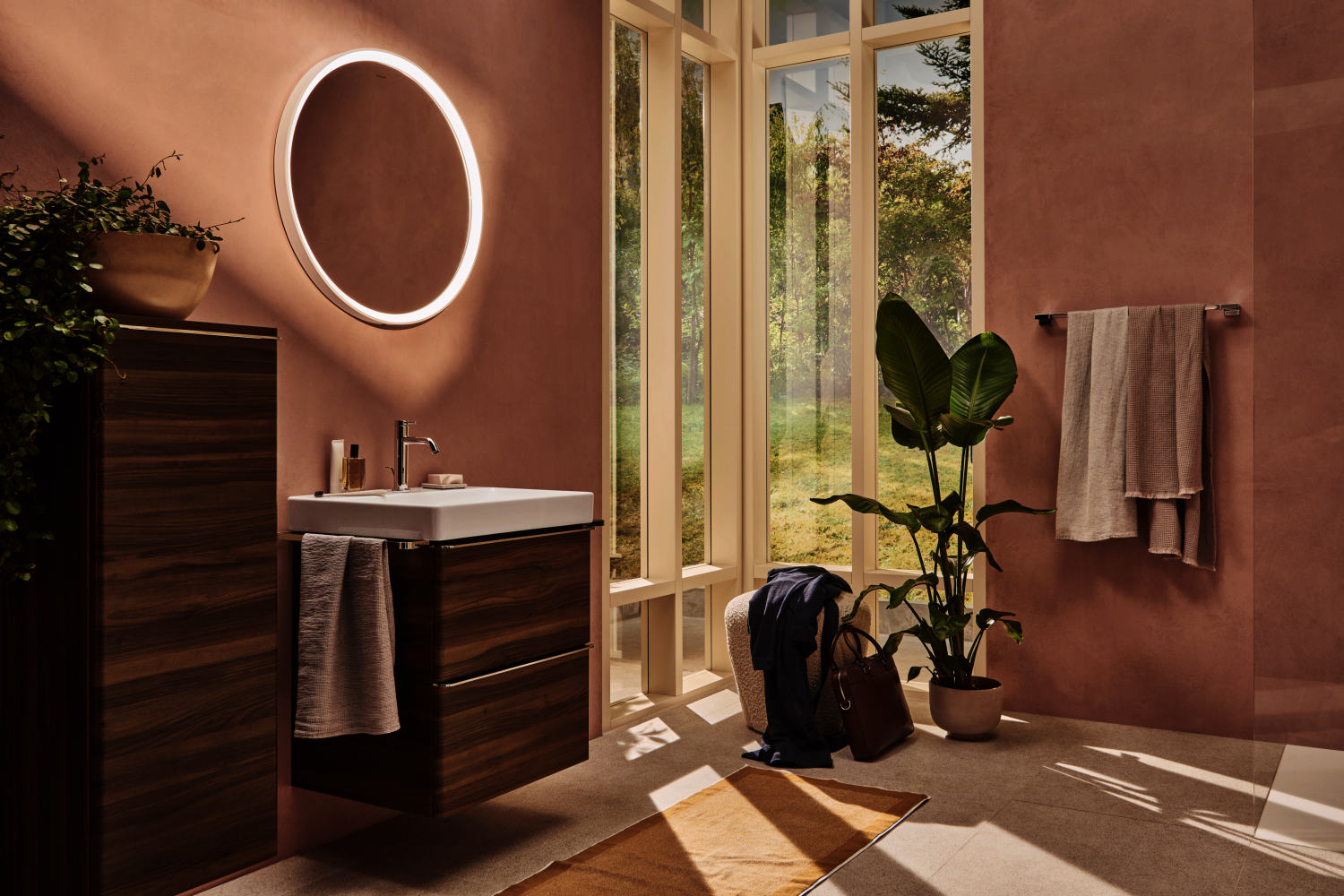 Hansgrohe WTM 110 Tecturis S CoolStart  EcoSmartu.  m. Zugstangen-Ablaufg. chrom