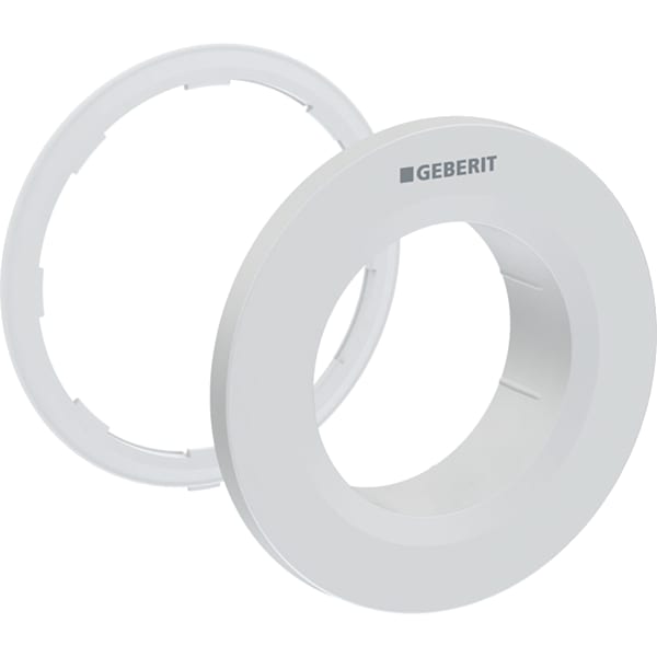 Geberit Typ 01 Rosette für Fernbetätigung UP-Drücker, rund, chrom matt, Etc