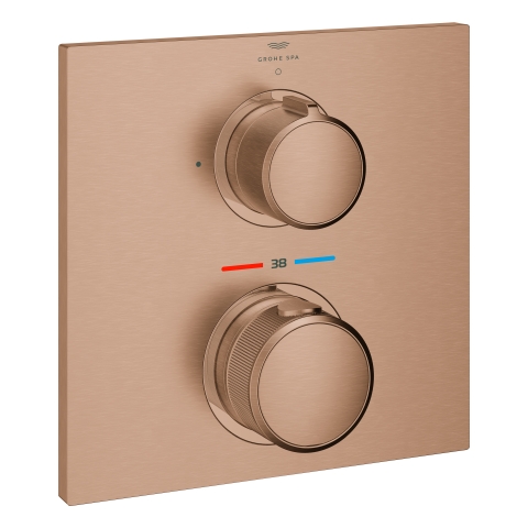 GROHE Thermostat Allure 19380_2 1 ASV FMS für Rapido SmartBox warm sunset geb.