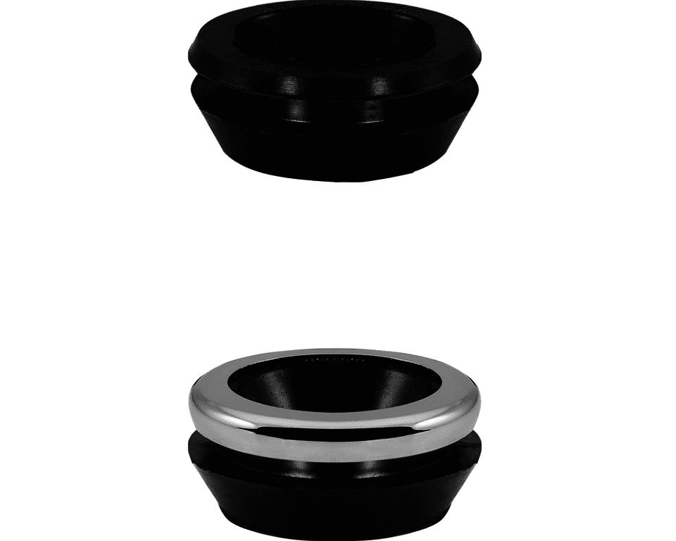 Spülrohrverbinder 55mm Druckspüler (62S) schwarz Spülrohrverbinder 55mm Druckspüler (62S) schwarz