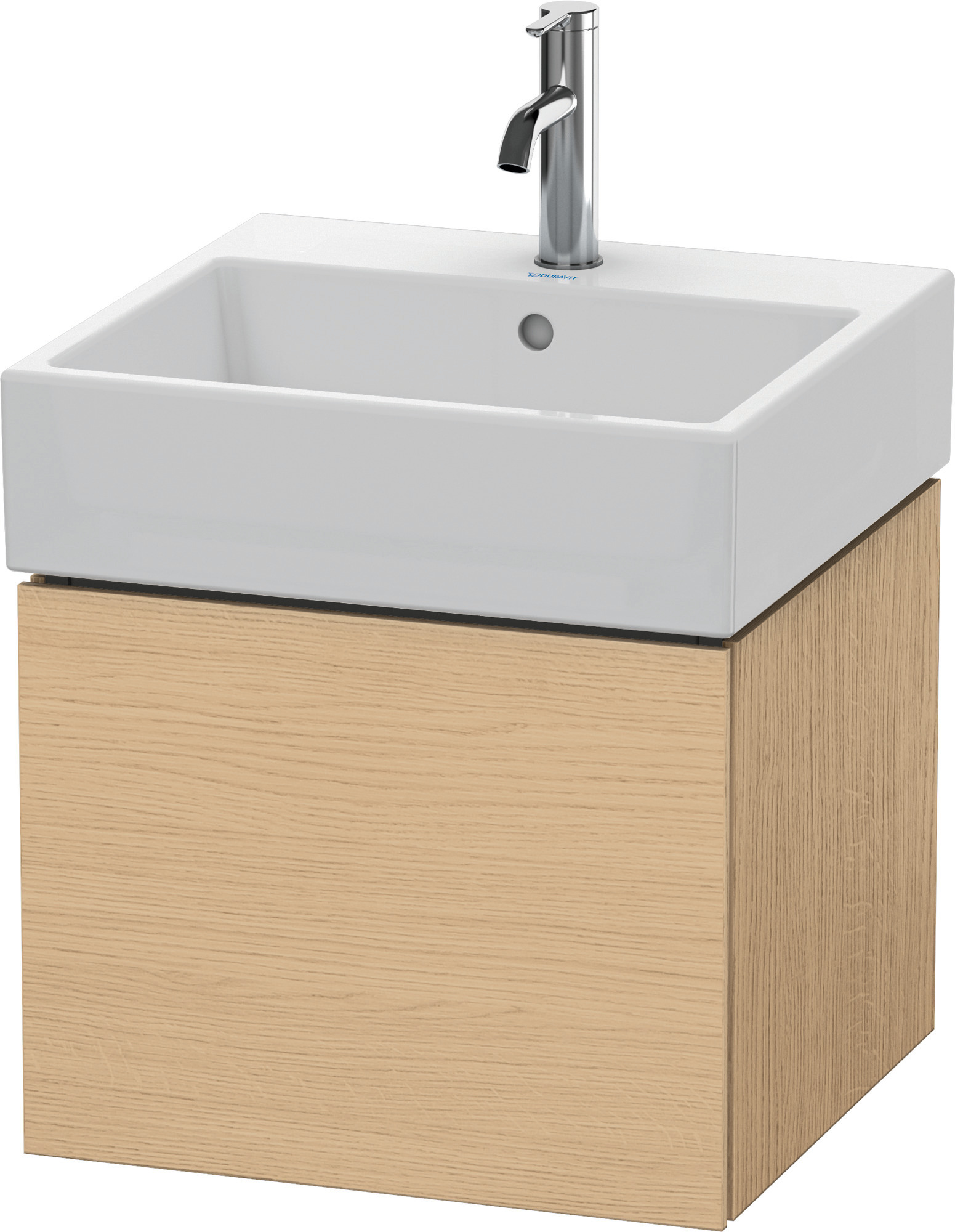 Duravit WTU L-Cube 394x484x459mm 1 Auszug, Eiche Natur
