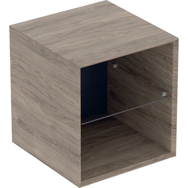 Geberit ONE Seitenelement 45x47x49,2cm, Nussbaum hickory