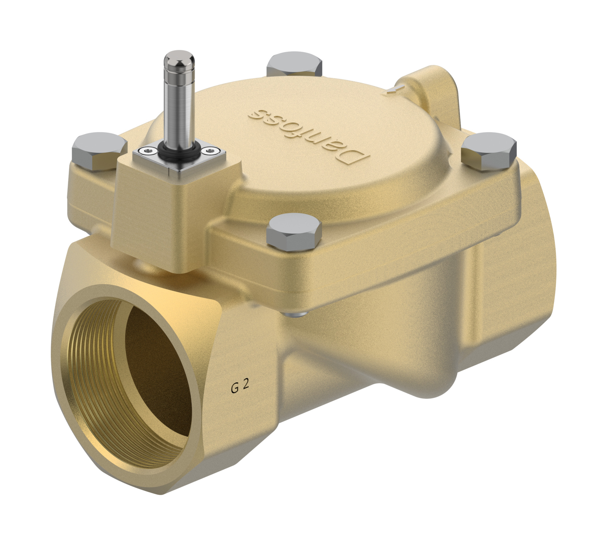 Danfoss Magnetventil, EV220S NC, G, 2, 32.000 m3/h, EPDM