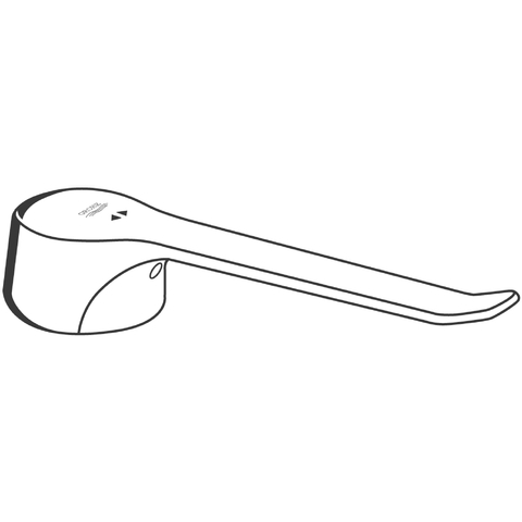 GROHE Hebel 46257 für Euroeco Special Wandbatterie 170mm chrom