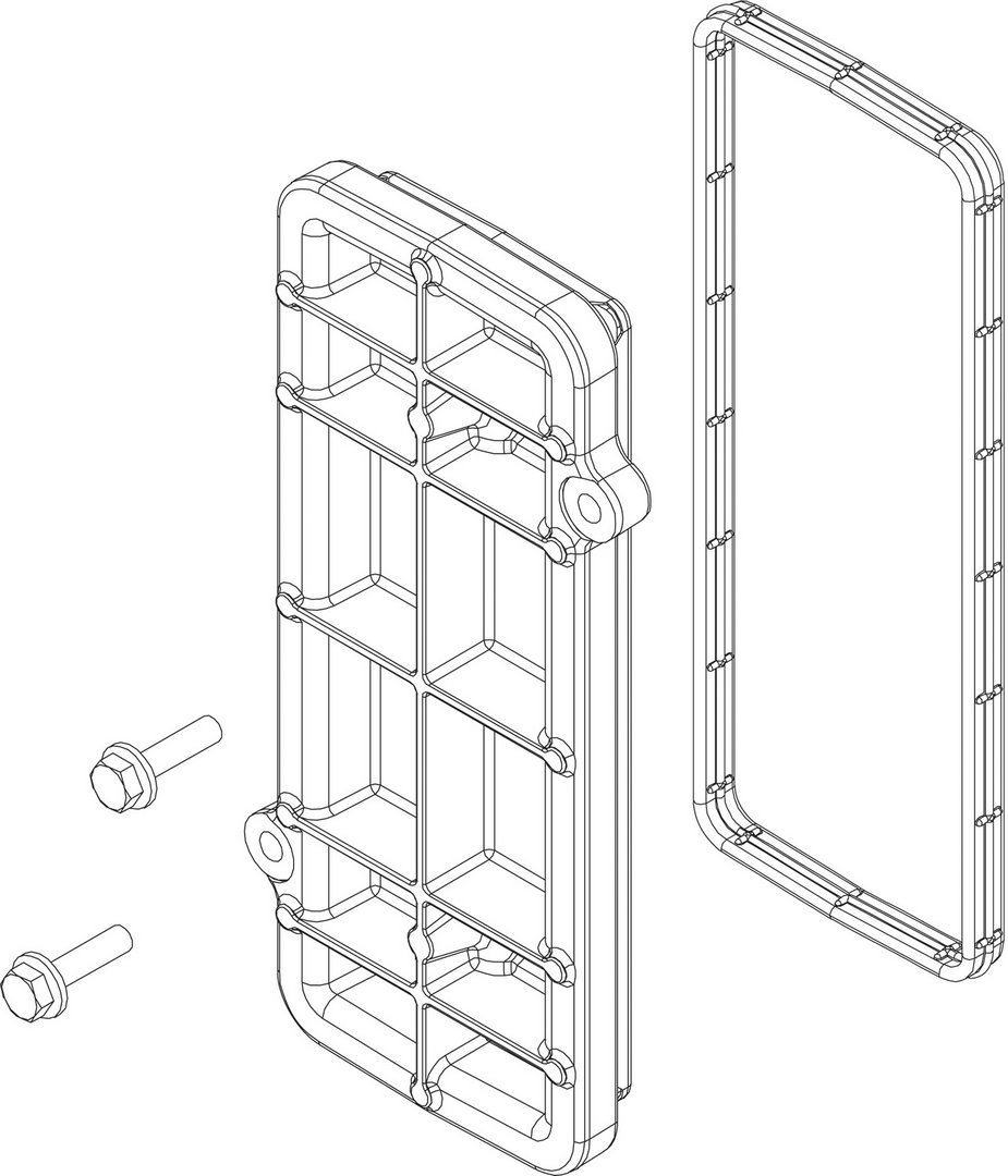 BOSCH Ersatzteil TTNR: 87186661720 Wartungsdeckel WB5-II+