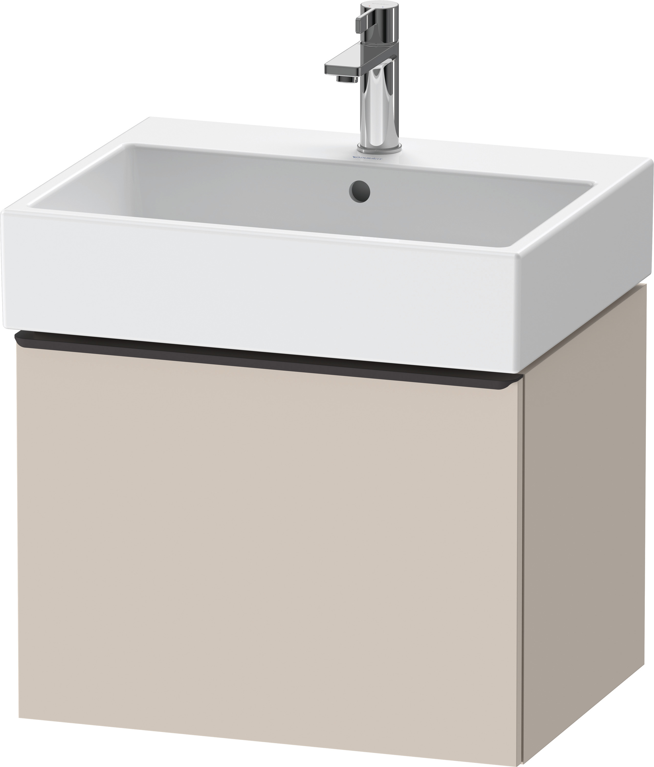 Duravit D-Neo WTU,Wdh,Ausz:1,Gr:Diamant Schw. 584x442x440mm,Taupe Matt, Dekor