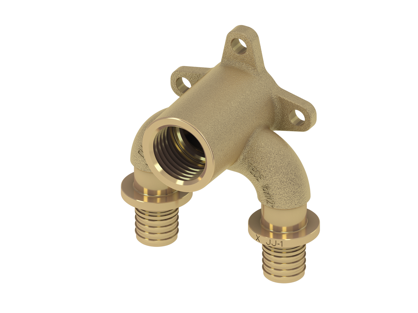 TECEflex U-Doppelw. druckverlustop. Dim. 20 x Rp 1/2" x 20, Siliziumbronze
