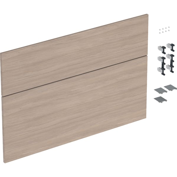 Geberit Schubladenfront Set für iCon für WT B:90cm, Eiche natur