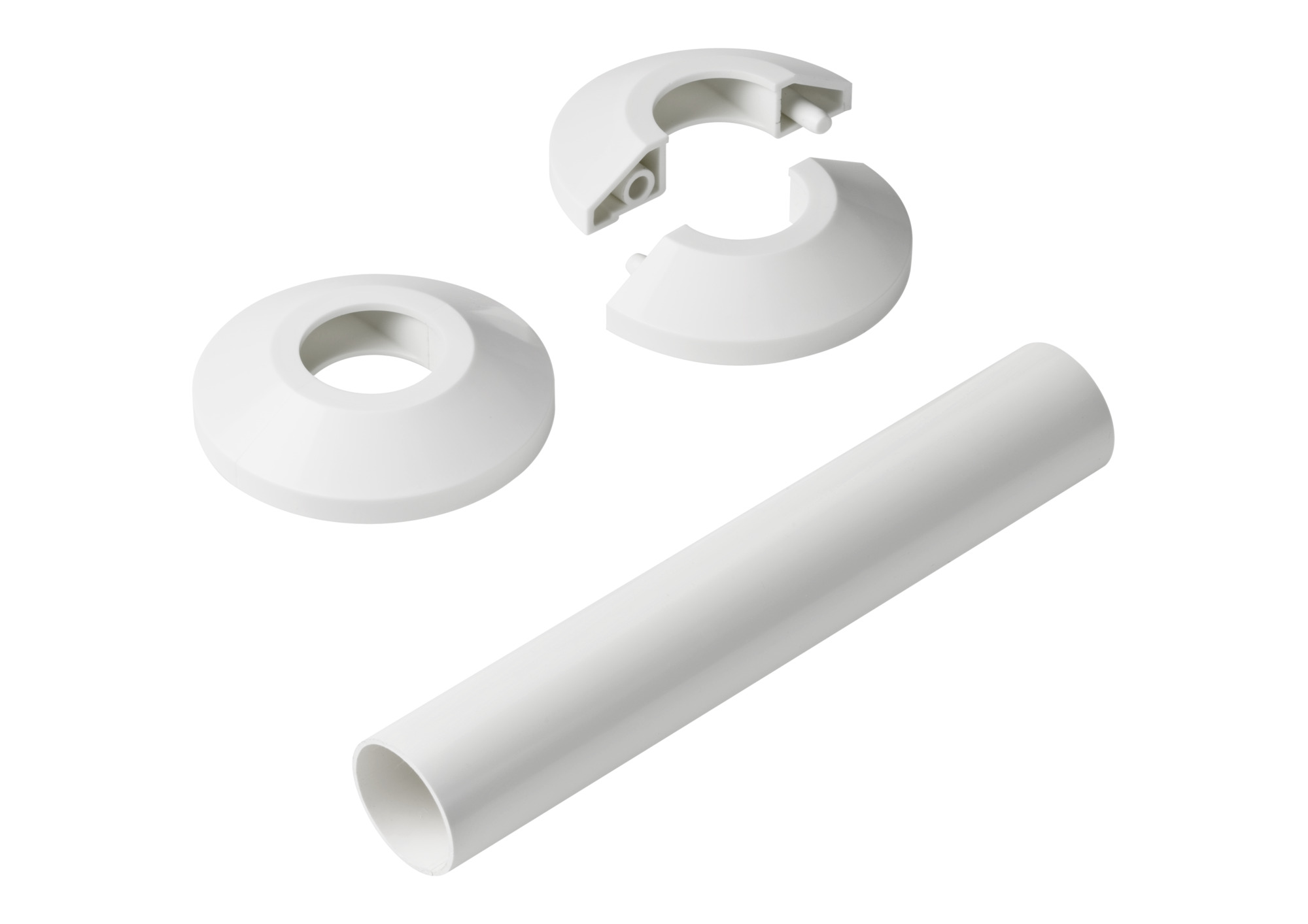 Danfoss Wandrosetten für Standard-Anschluss, RAL 9016