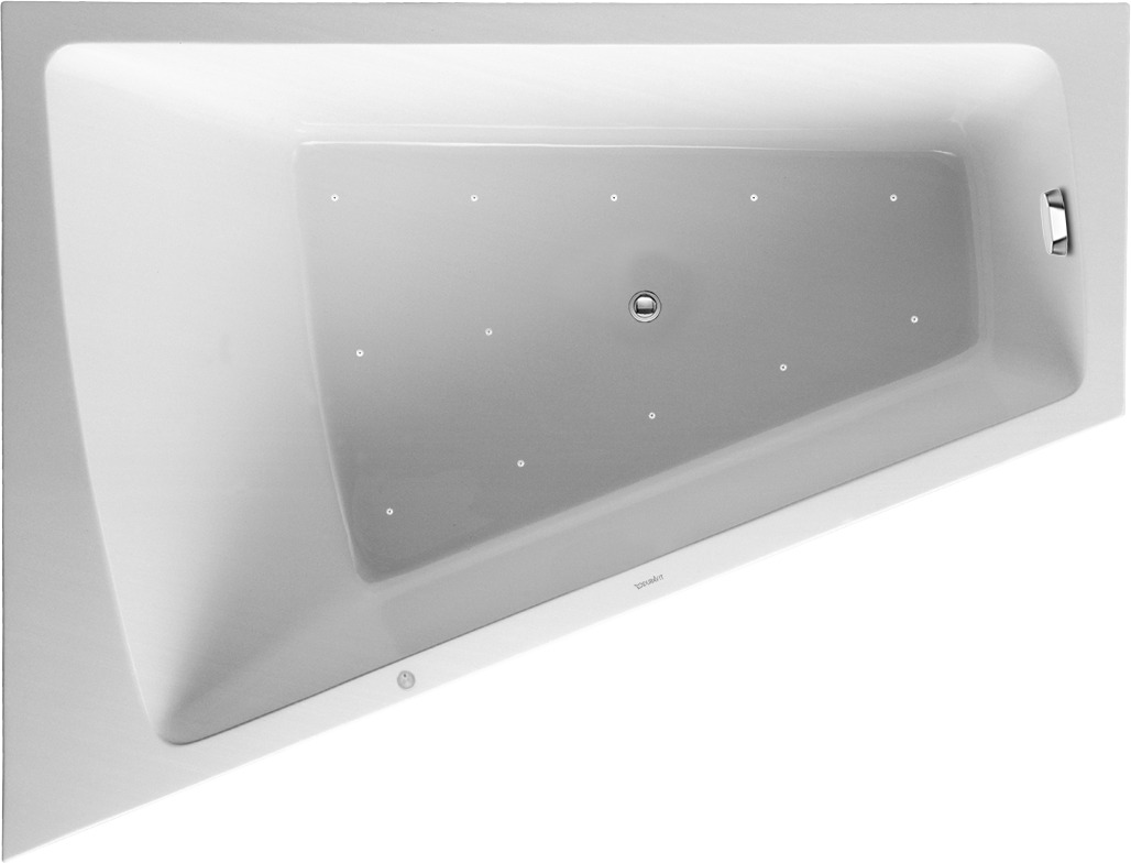 Duravit Whirlwanne Paiova 1700x1300mm, weiß Einbauversion,Ecke li. Air-System