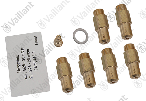 Vaillant Düsenwechselsatz, 7 Düsen-D 3,00 Vaillant-Nr. 202902