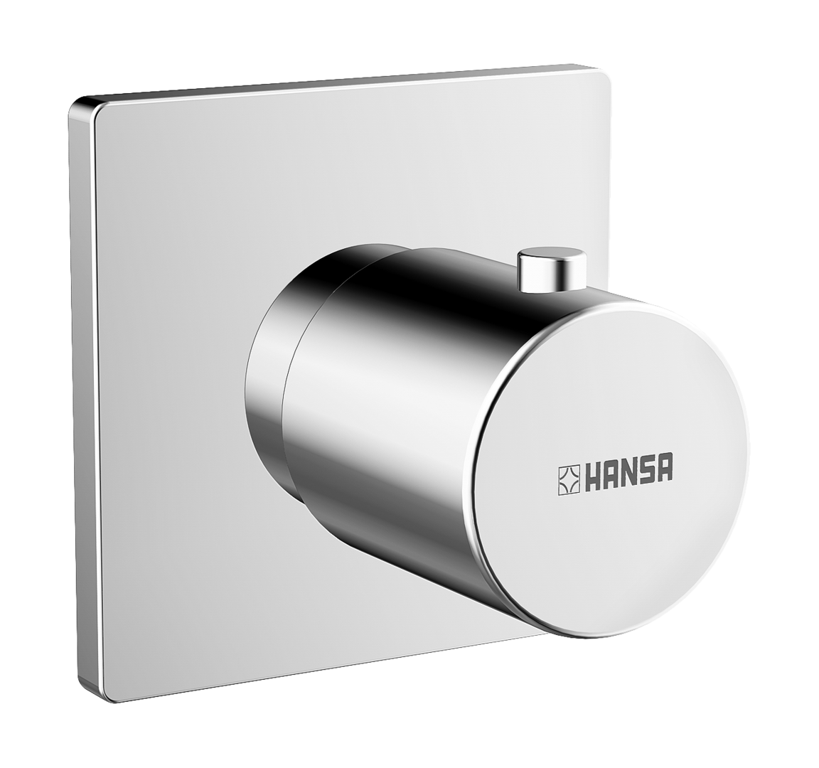 Hansa FM-Set HANSA 0228 Ros. eckig chr Hansa FM-Set HANSA 0228 Ros. eckig chr
