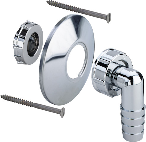 Viega Zubehörset 5635.90C in G1 x 85mm Kunststoff verchromt