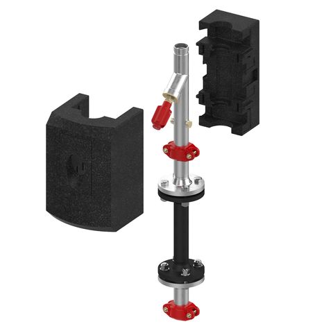 Flamco Zählereinbaustrecke für GV Pumpengruppen DN 65