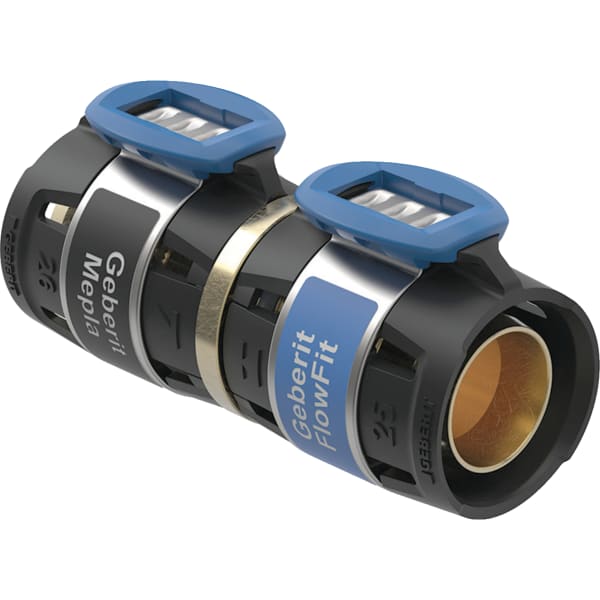 Geberit FlowFit Übergang auf Mepla SiBr d40-d40