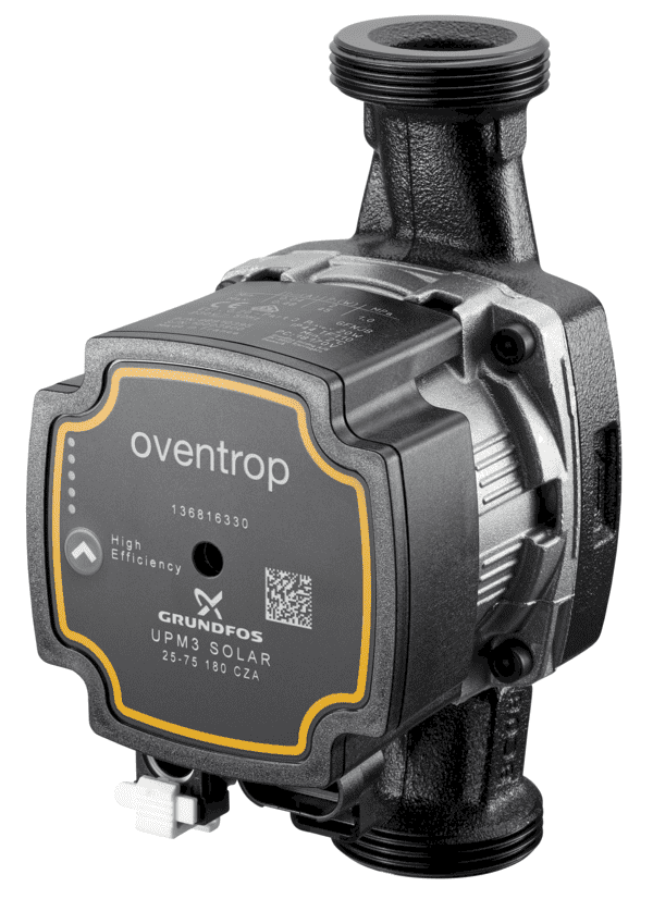 OVENTROP-Hocheffizienzpumpe Grundfos UPM3 W3 Solar 25-75 PWM C 180