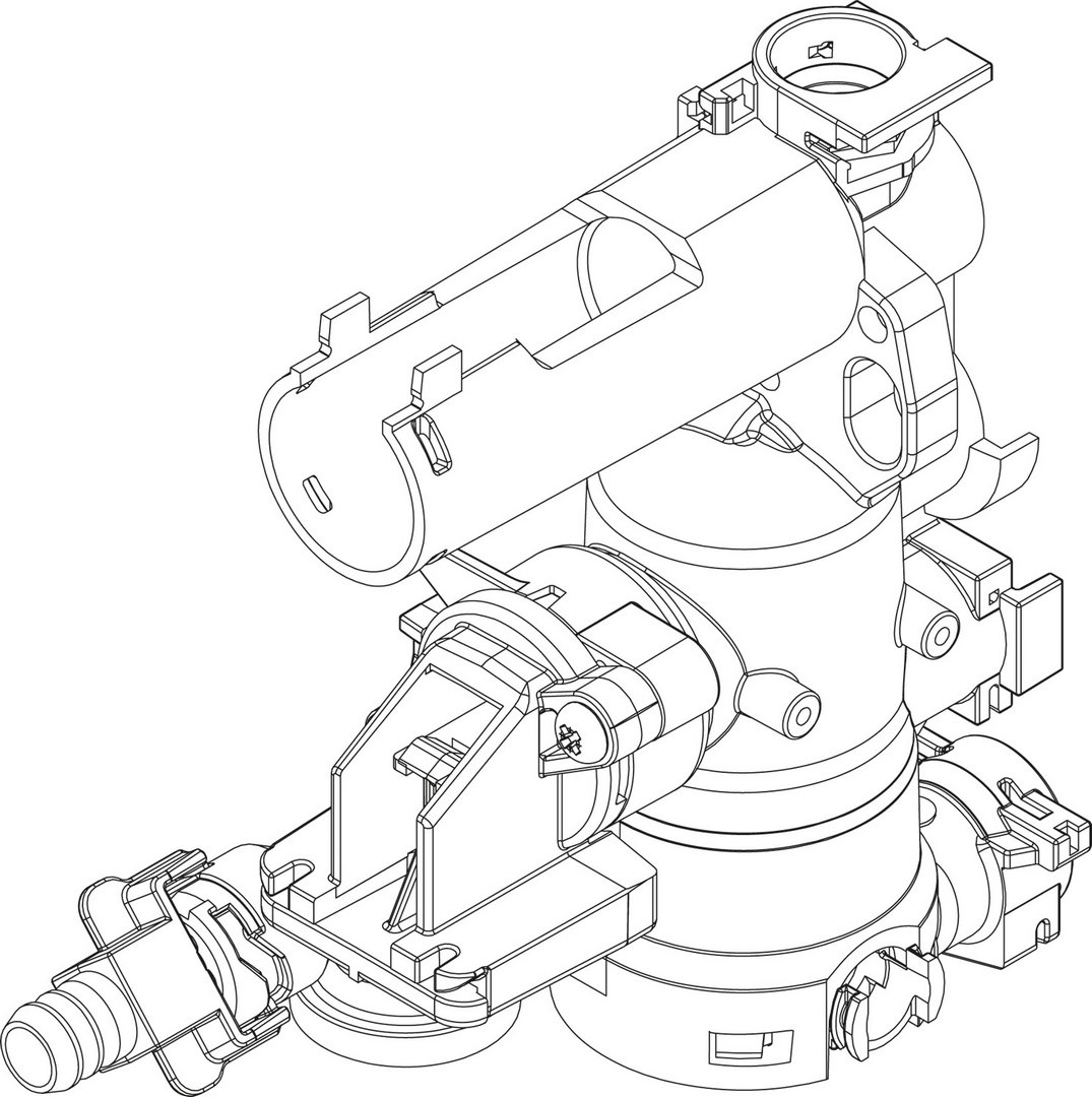 BOSCH Ersatzteil TTNR: 87186676480 Mischeinheit CHG
