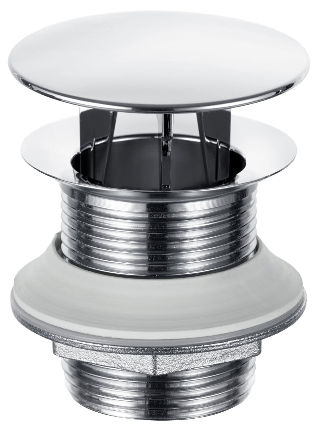 KEUCO Schaftventil Armaturenzubehör 59904, mit Haube, verchromt