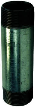 gebonipple, Rohrdoppelnippel Rohrdoppelnippel 3/4" x 100 mm-verzinkt gebonipple, Rohrdoppelnippel Rohrdoppelnippel 3/4" x 100 mm-verzinkt