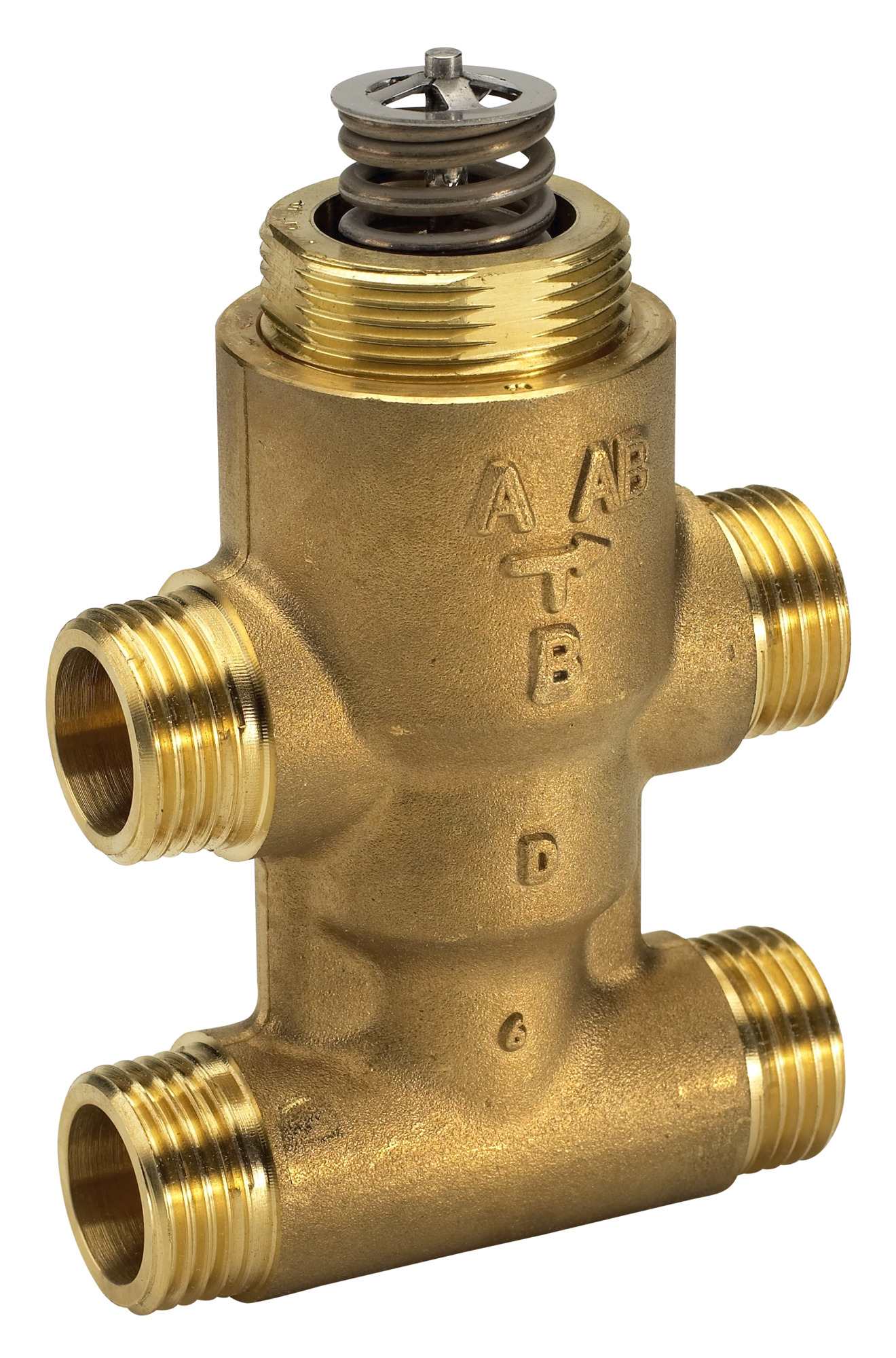 Danfoss 4-Wege-Ventil VZ4 DN 15, kvs 0,25