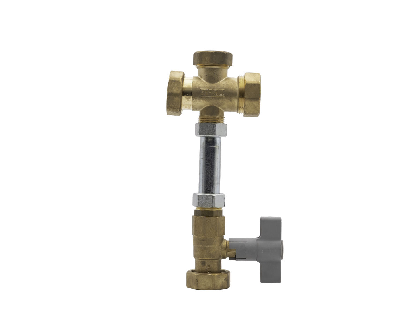 Strang 7-HK-Gruppe Vorlauf (ohne Pumpe) für x-buffer combi