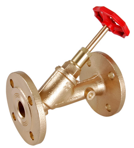 KEMPER Freistrom-Absperrventil Rotguss o.Entl. Flansch DN100