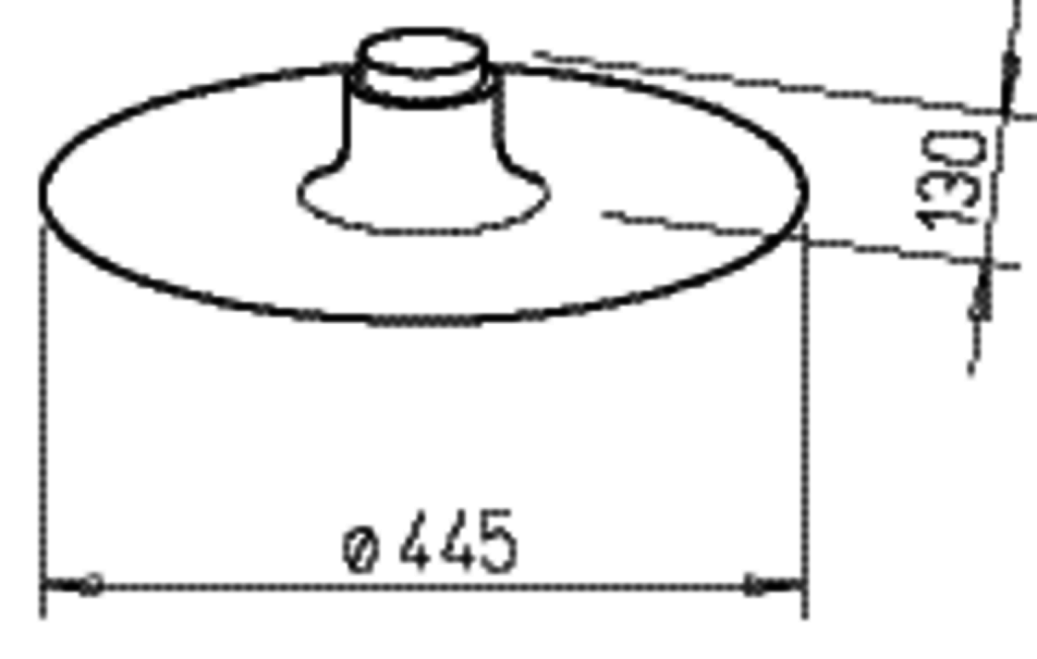 Helios FDP 160 Alu-Dachpfanne f. Flachdach DN 160 mm zu Dachh. DH 160