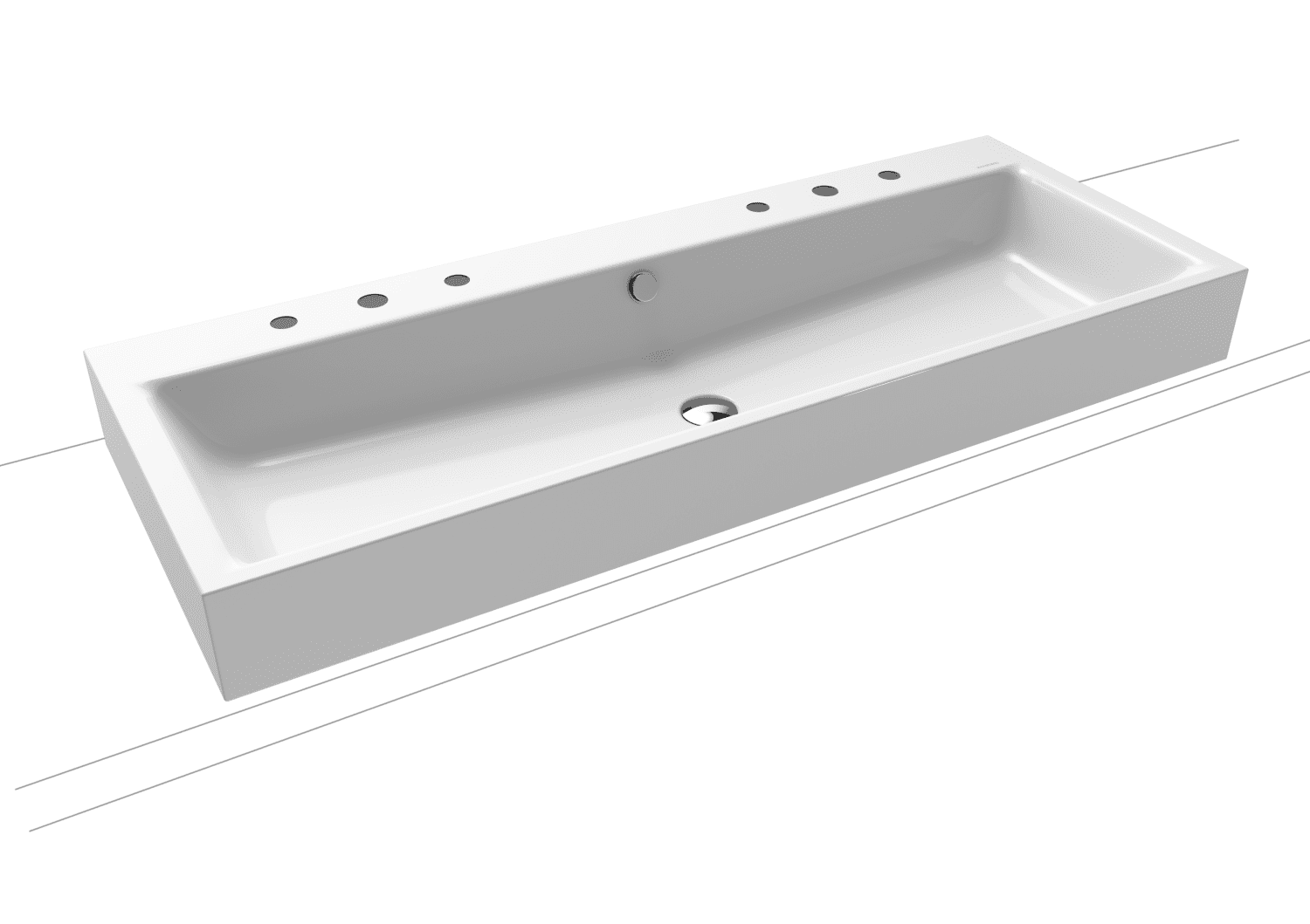 KA WB PURO Mod.3168-D,1200x460mm,alpwe, PEFF,AD,m. 2x3HL,mÜL,chr