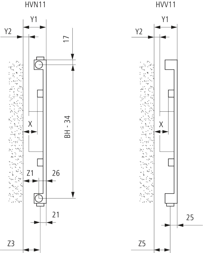 Kermi Heizwand HVN Typ11 BH2000x61x280 QN758, RAL9016, 6 bar, ANB12