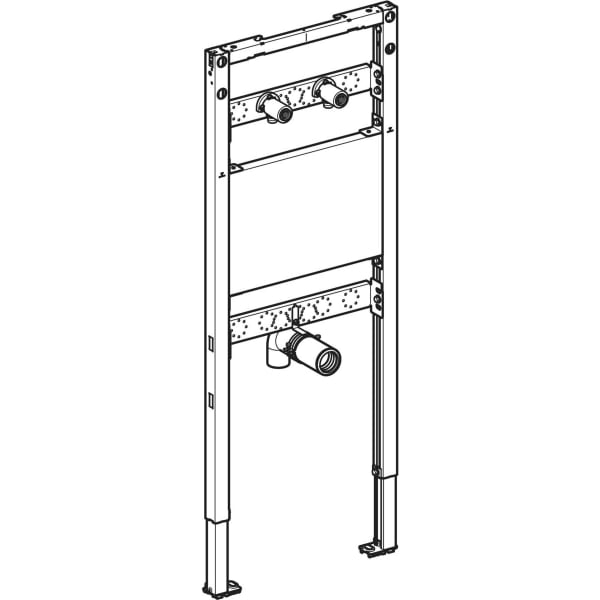 Geberit Duofix Element f. Ausgussbecken 130 cm, Wandarmatur AP
