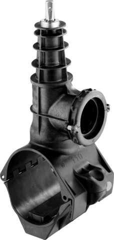 Viega Anbohrarmatur Geopress G 9690G in 110mm Rotguss und Kunststoff