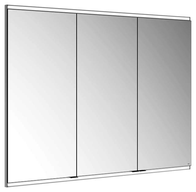 KEUCO Royal Modular 2.0 SPS, bel. 80031, Einb,1Steckd/USB,sb-elox,1300x900x160mm