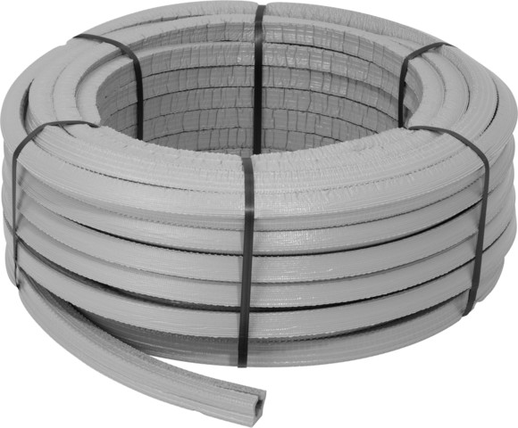 Viega Dämmschlauch 1233 in 34/32mm x 50m PE-Schaum grau
