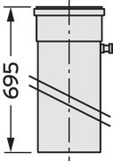 Vaillant Geräte-Anschluss-Stück DN 200 PP für VKK 2006/3-2806/3 Vaillant Geräte-Anschluss-Stück DN 200 PP für VKK 2006/3-2806/3