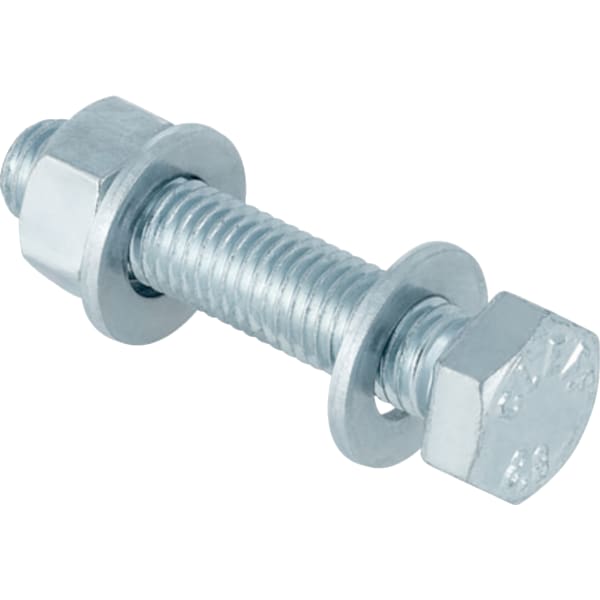 Geberit Schraubenset für Flanschverbindung aus Stahl verzinkt 12x50