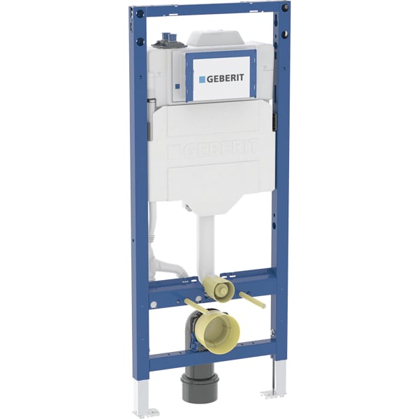 Geberit Duofix Element f. WWC, 120cm m. Sigma UP-SPK 12cm, mit HS30 Hygienesp./2 WA