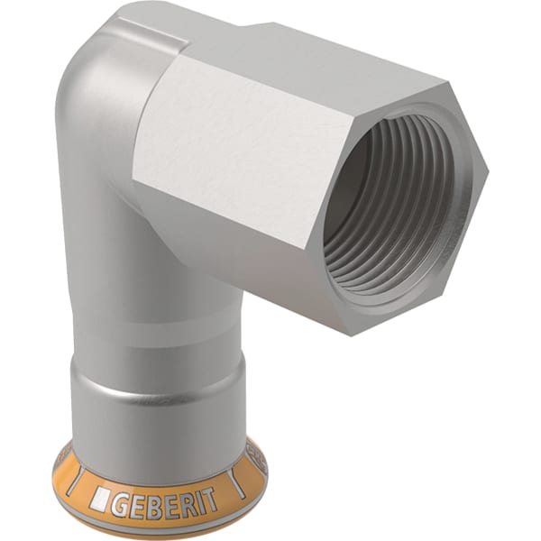 Geberit Mapress Therm Übergangswinkel 90Gr mit IG d18-Rp1/2