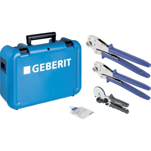 Geberit Mepla Handpresswerkzeug in Koffer d16-20 Geberit Mepla Handpresswerkzeug in Koffer d16-20